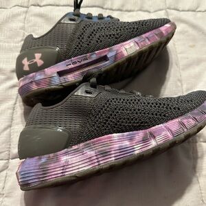 Under Armour Hovr Sonic Bluetooth Shoes size 6 gray & purple